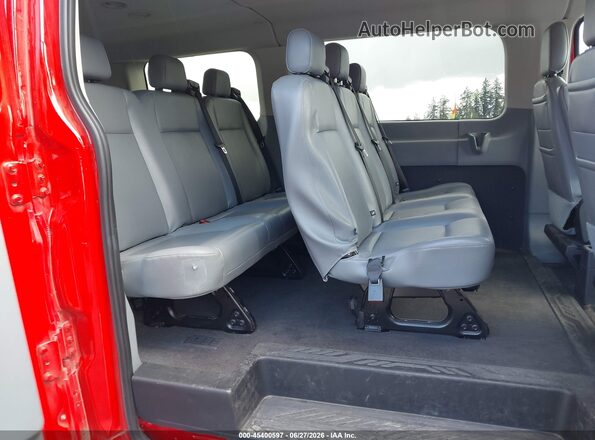 1FMZK1ZM2HKA03037 2017 FORD TRANSIT-150 Red Vista de la etiqueta del VIN