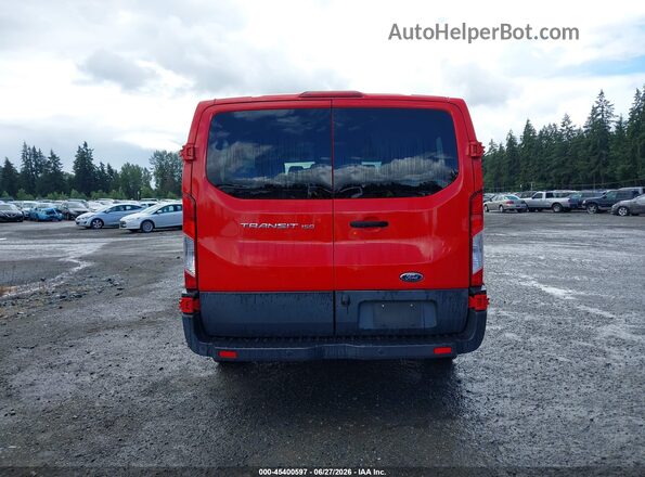 1FMZK1ZM2HKA03037 2017 FORD TRANSIT-150 Red 