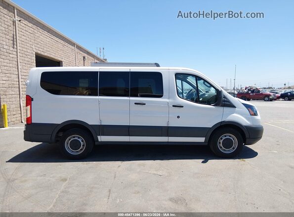 1FMZK1ZM2JKB36001 2018 FORD TRANSIT-150 White Սալոնի հետևի տեսք