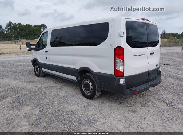 1FMZK1ZM6JKB35966 2018 FORD TRANSIT-150 White Trasero izquierdo