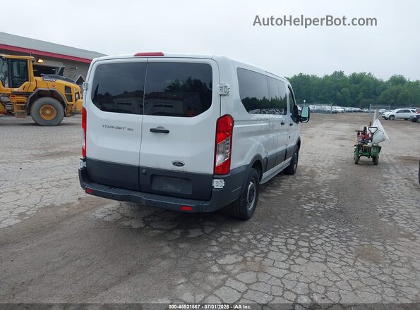 1FMZK1ZM8HKB26650 2017 FORD TRANSIT-150 White Trasero derecho