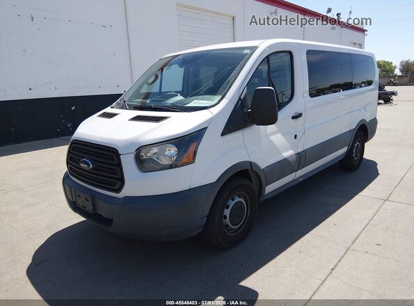 1FMZK1ZM8HKB27992 2017 FORD TRANSIT-150 White Przód lewy
