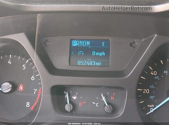 1FMZK1ZM8HKB27992 2017 FORD TRANSIT-150 White 