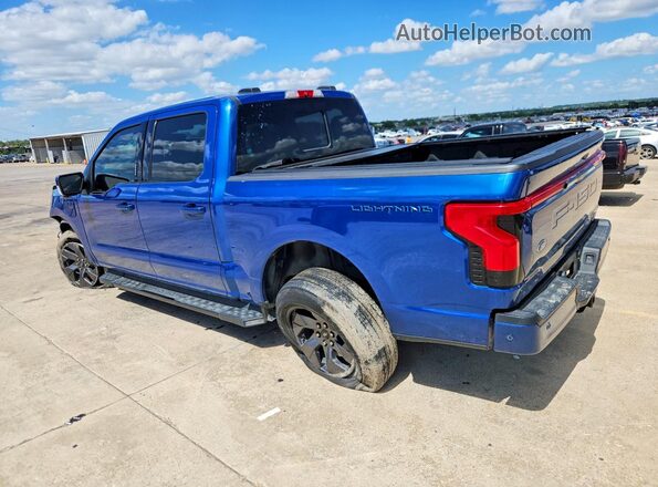 1FT6W1EV4NWG13925 2022 FORD F150 Blue უკანა მარცხენა