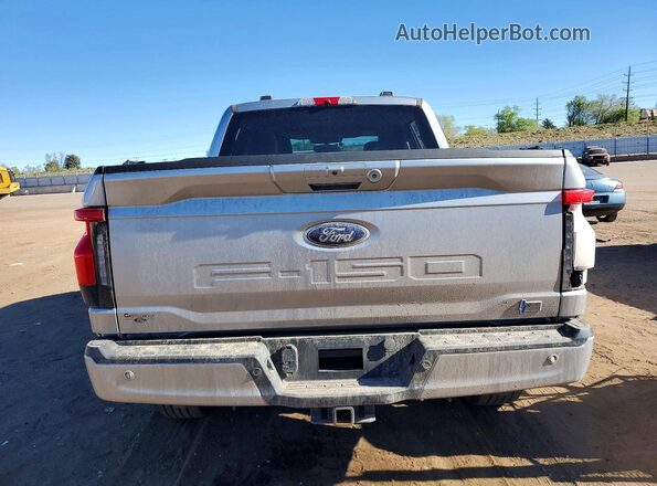 1FT6W1EV8PWG23182 2023 FORD F150 Silver Widok z tyłu