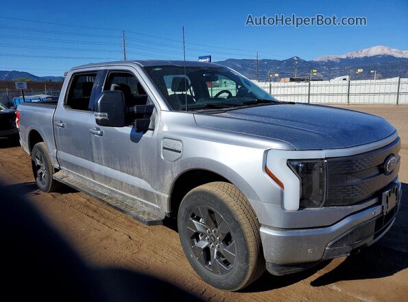 1FT6W1EV8PWG23182 2023 FORD F150 Silver Przód prawy