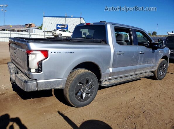1FT6W1EV8PWG23182 2023 FORD F150 Silver Tył prawy