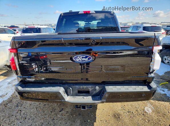 1FT6W3L77RWG18574 2024 FORD F150 Black Հետևի տեսք