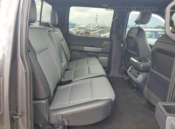 1FT6W5L73RWG13125 2024 FORD F150 Серый Вид задних сидений