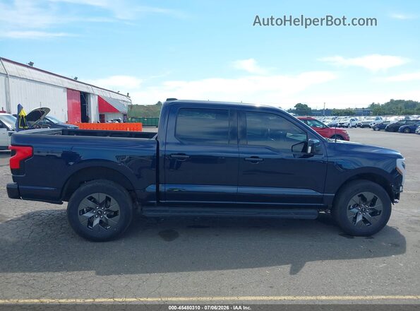 1FT6W5L7XRWG16684 2024 FORD F-150 LIGHTNING Dark Blue Панорамний вид салону 360°