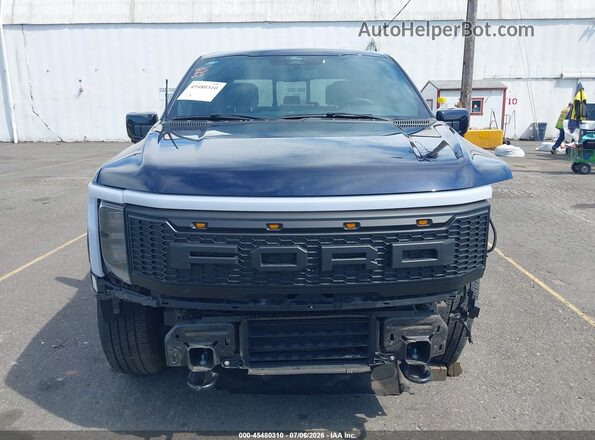 1FT6W5L7XRWG16684 2024 FORD F-150 LIGHTNING Dark Blue Вид задньої частини салону