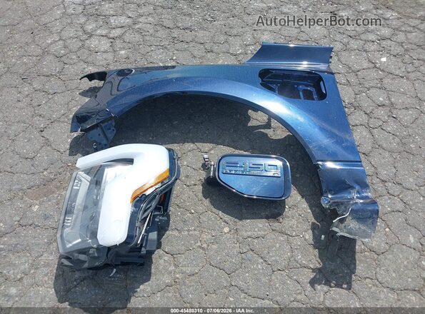 1FT6W5L7XRWG16684 2024 FORD F-150 LIGHTNING Dark Blue Вид щитка приладів