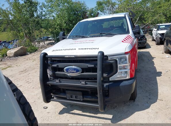 1FT7W2A60MED50118 2021 FORD F-250 Красный Вид задней части салона