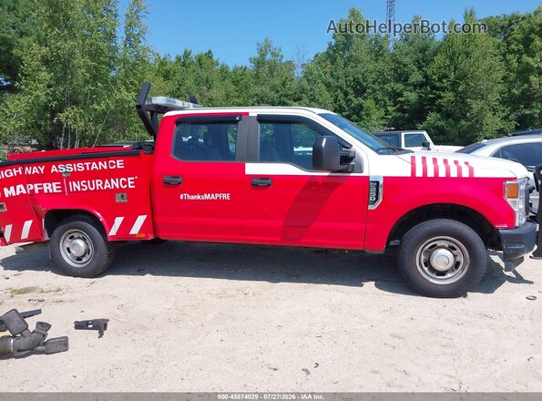 1FT7W2A60MED50118 2021 FORD F-250 Красный Панорамный вид салона 360°