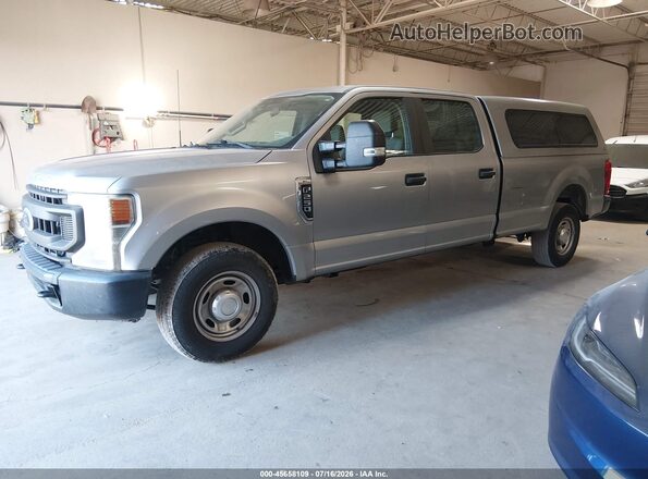 1FT7W2A60NEC18669 2022 FORD F-250 Серый Передняя левая четверть