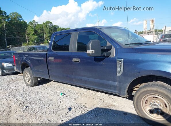 1FT7W2A62HEE73974 2017 FORD F-250 Синий Вид задней части салона