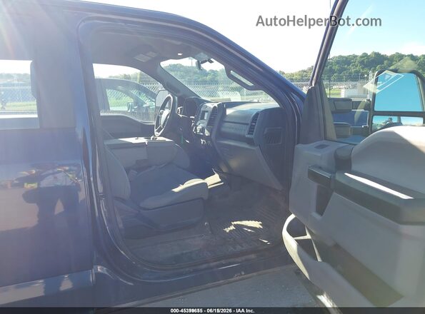 1FT7W2A62JEC83808 2018 FORD F-250 Blue Front interior view