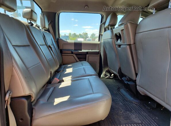 1FT7W2A63JEC08566 2018 FORD F250 Белый Вид задних сидений