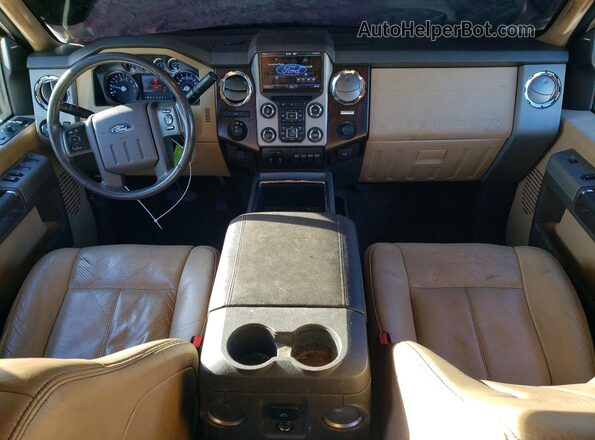 1FT7W2A65GEC11090 2016 FORD F250 White Առջևի վահանակի տեսք