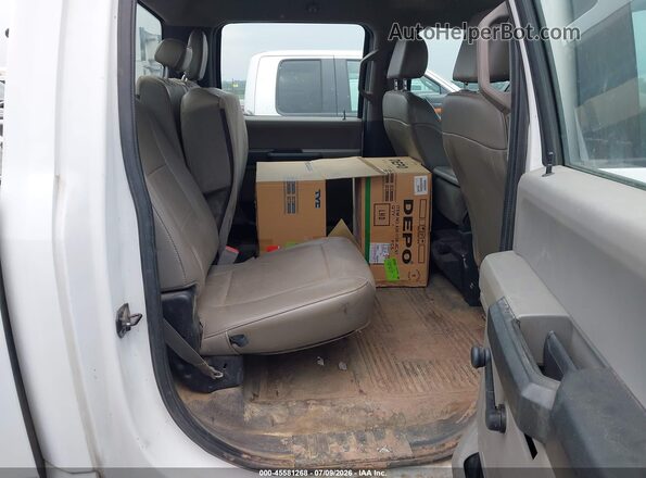 1FT7W2A65KEE89898 2019 FORD F-250 White Widok naklejki z numerem VIN