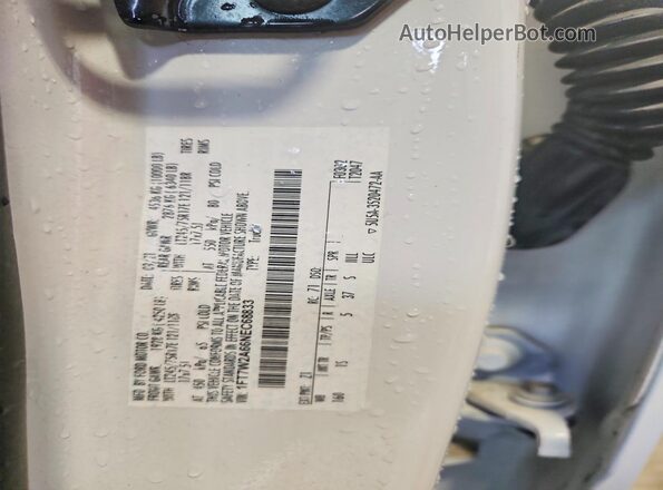 1FT7W2A66NEC68833 2022 FORD F250 White Շարժիչի բաժամունքի տեսք