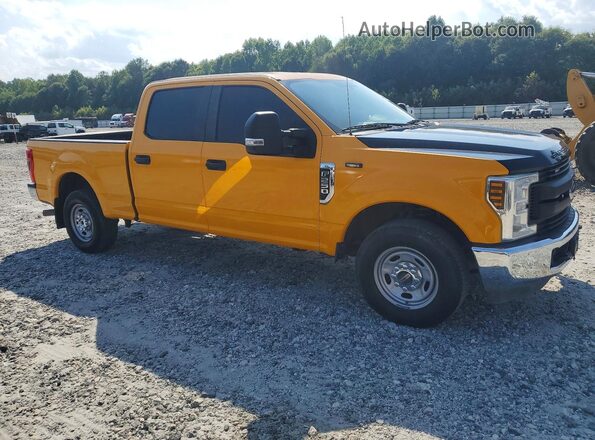 1FT7W2A69KEE77012 2019 FORD F250 Yellow Передня права чверть