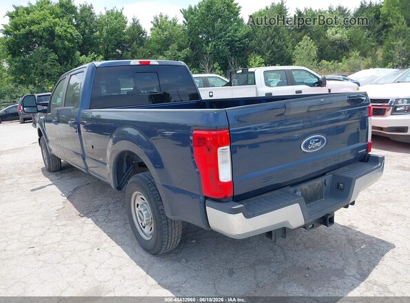 1FT7W2A69KEE92562 2019 FORD F-250 Blue Tył lewy