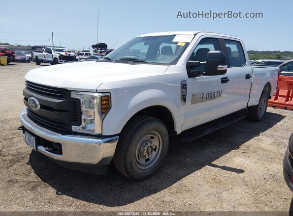 1FT7W2A6XJEC48711 2018 FORD F-250 White Առջևի ձախ երեք քառորդ տեսարան
