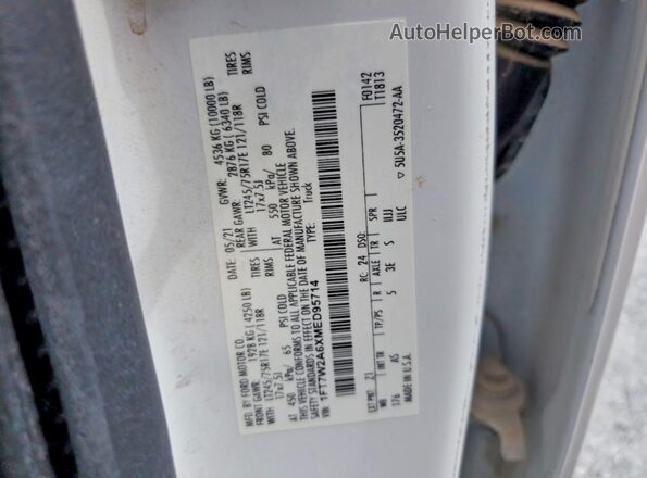 1FT7W2A6XMED95714 2021 FORD F250 White Engine compartment view