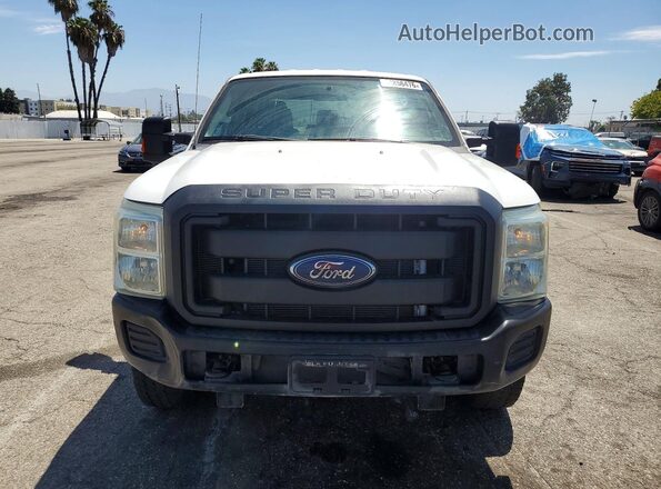 1FT7W2B60GEB68812 2016 FORD F250 White Դիմացի տեսք