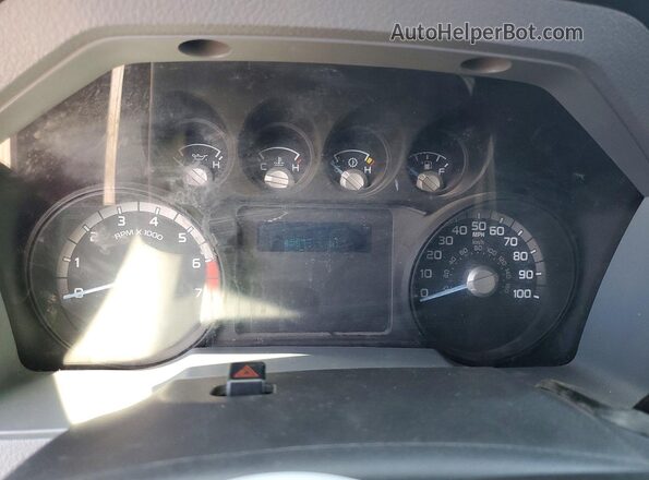 1FT7W2B60GEB68812 2016 FORD F250 White Սարքավորումների վահանակի տեսք