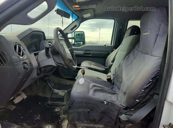 1FT7W2B60GEB96061 2016 FORD F250 White წინა სალონის ხედი
