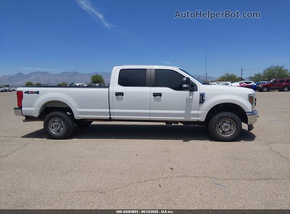 1FT7W2B60KEE75230 2019 FORD F-250 White Rear interior view