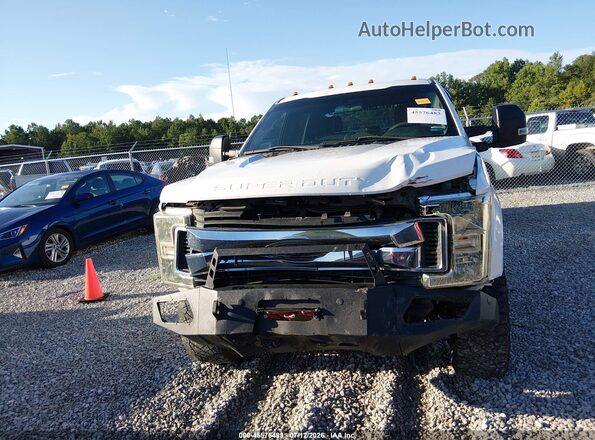 1FT7W2B61HEC13502 2017 FORD F-250 White Вид щитка приладів
