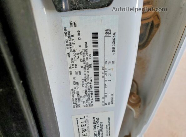 1FT7W2B61HEE73401 2017 FORD F250 White ძრავის განყოფილების ხედი