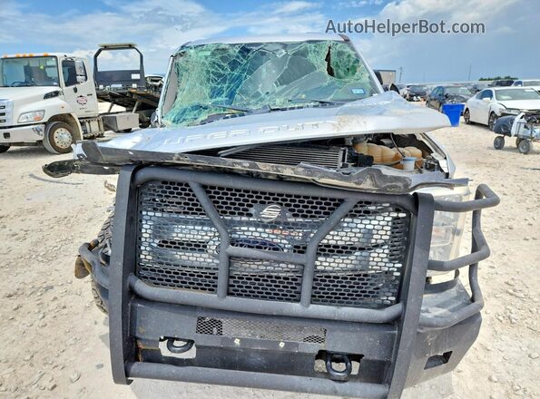 1FT7W2B61JEB19237 2018 FORD F250 Silver უკანა სალონის ხედი
