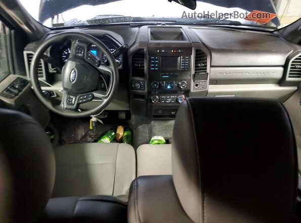 1FT7W2B61KEC94296 2019 FORD F250 Blue Առջևի վահանակի տեսք