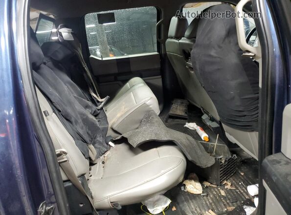 1FT7W2B61KEC94296 2019 FORD F250 Blue Հետևի նստատեղերի տեսք