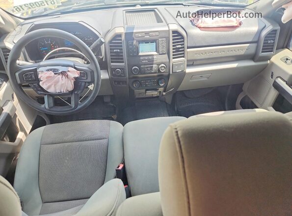 1FT7W2B61LEE33859 2020 FORD F250 White წინა პანელის ხედი