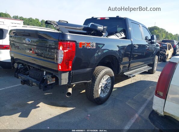 1FT7W2B61NEC41456 2022 FORD F-250 Black უკანა მარჯვენა