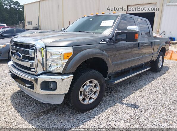 1FT7W2B62GEC67180 2016 FORD F-250 Gray Vista tres cuartos delantera izquierda