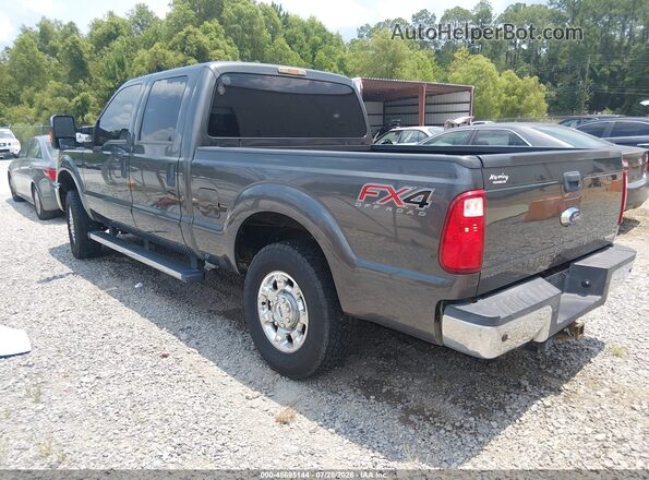 1FT7W2B62GEC67180 2016 FORD F-250 Gray Trasero izquierdo