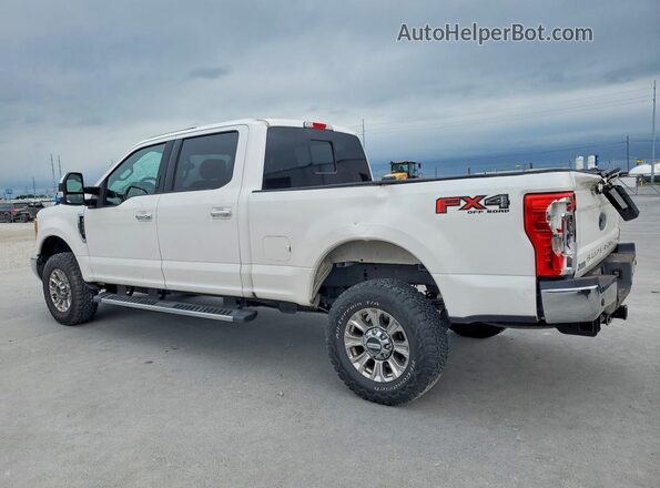 1FT7W2B62HEC08440 2017 FORD F250 Белый Задняя левая четверть