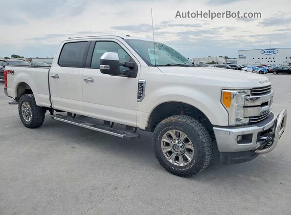 1FT7W2B62HEC08440 2017 FORD F250 Белый Передняя правая четверть
