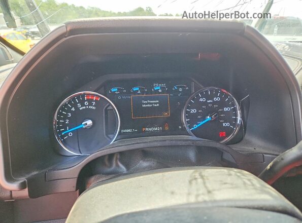 1FT7W2B62HED30683 2017 FORD F250 Black Widok zestawu wskaźników