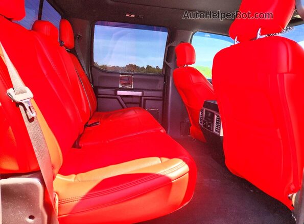 1FT7W2B62HED30683 2017 FORD F250 Black Widok tylnych siedzeń