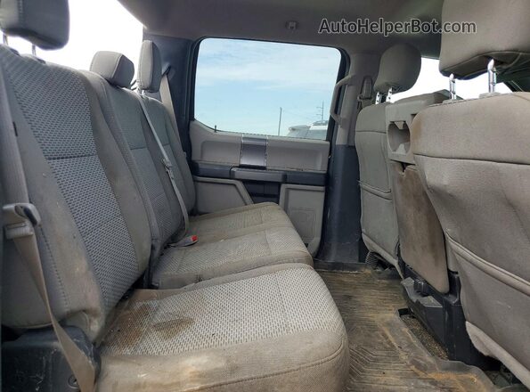 1FT7W2B62HEE01753 2017 FORD F250 Black Vista de los asientos traseros
