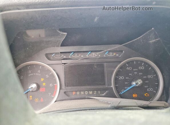 1FT7W2B62HEE01753 2017 FORD F250 Black Vista del cuadro de instrumentos