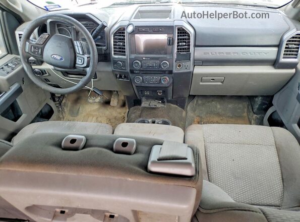 1FT7W2B62HEE01753 2017 FORD F250 Black Vista del salpicadero