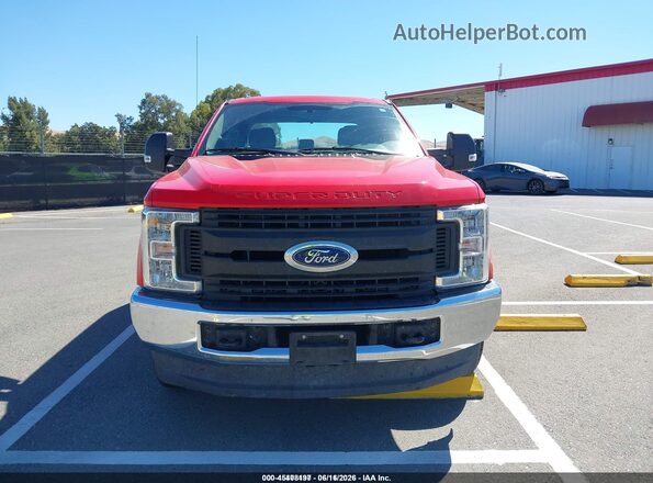 1FT7W2B62JEC48720 2018 FORD F-250 Red Vista interior trasera